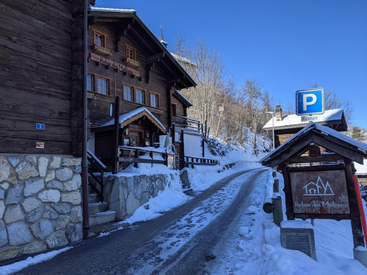 Hotel Relais des Mélèzes Vissoie Esterno foto